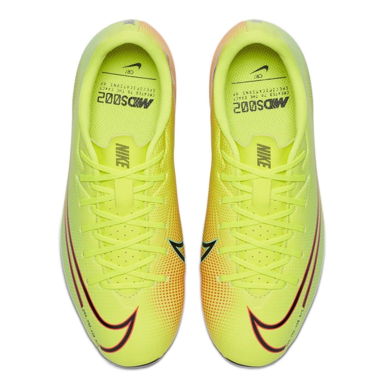 Pantofi de fotbal Nike Mercurial Vapor 13 Academy Mds FG / MG Jr CJ0980-703 galben 1