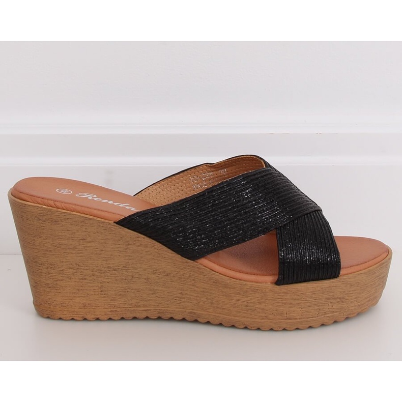 Papuci negri negri 10-235 negri negru 2