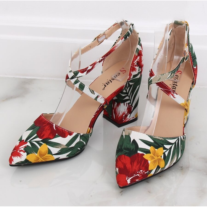 Pompe cu flori NC950 Alb multicolor 1