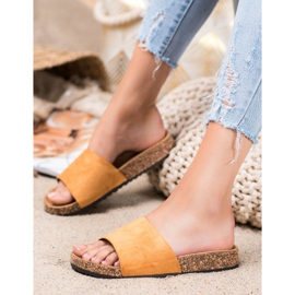 Nio Nio Papuci clasici pe platformă maro 2