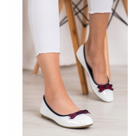 SHELOVET Balerină cu arc alb 2 SHELOVET Balerină cu arc alb 2