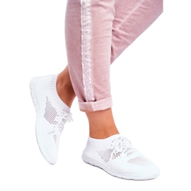 EVE Încălțăminte sport pentru femei, flexibil alb Jenny 1