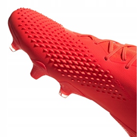 Ghete de fotbal Adidas Predator 20.1 Low Fg M FV3548 multicolor roșu 2