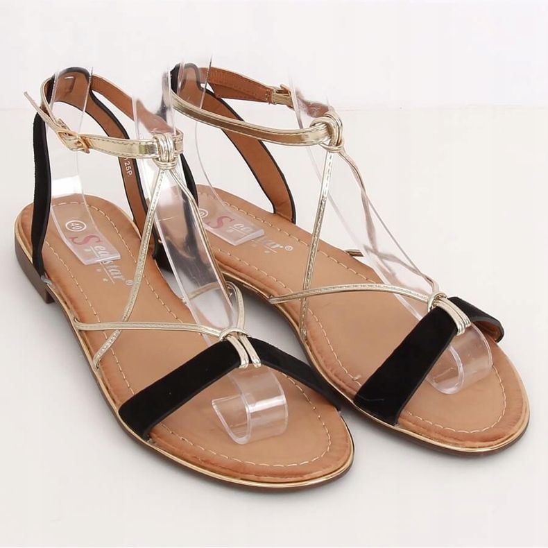 Sandale negre pentru femei JH125P Negre negru 1