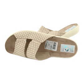 Papuci elastici Adanex 22862 alb maro 3