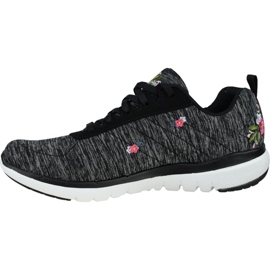 Skechers Flex Appeal 3.0 W 13074-BKW negru 1
