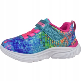 Skechers Wavy-Lites Jr 81385N-MLT multicolor verde 1