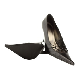 Pompe din piele Sagan 868 negru 4