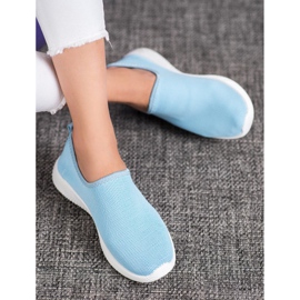 SHELOVET Pantofi Sport Slip On albastru 1 SHELOVET Pantofi Sport Slip On albastru 1