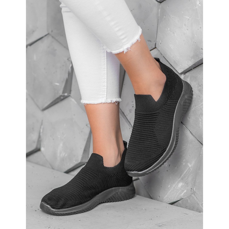 Super Mode Pantofi sport negri negru 1
