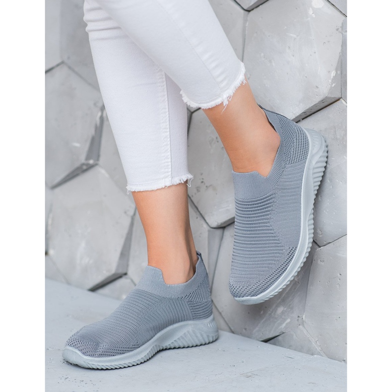 Super Mode Pantofi sport gri 1