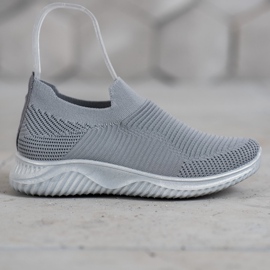 Super Mode Pantofi sport gri 2