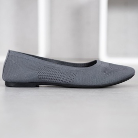 BAOLIKANG Ballerine ajurate gri 2 BAOLIKANG Ballerine ajurate gri 2