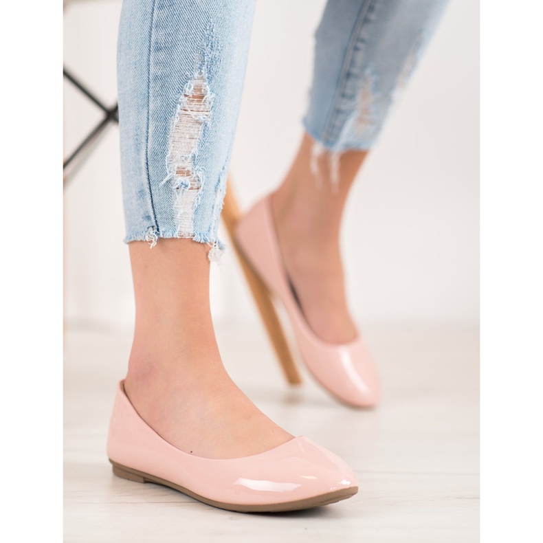 Comer Balerine lăcuite roz 1 Comer Balerine lăcuite roz 1