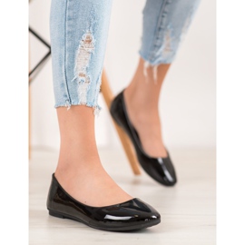 Comer Balerine lăcuite negru 1