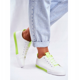 PS1 Adidași clasici pentru femei, verzi alb verde 2