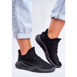 Încălțăminte sport pentru femei, Lumiere negre ușoare, aerisite negru 2