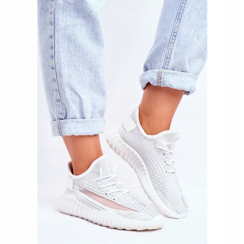 Încălțăminte sport pentru femei, Lumiere argintie ușoară, aerisită gri 2