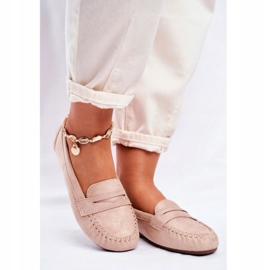 PS1 Mocasini de damă Fabric Beige Panay bej 1