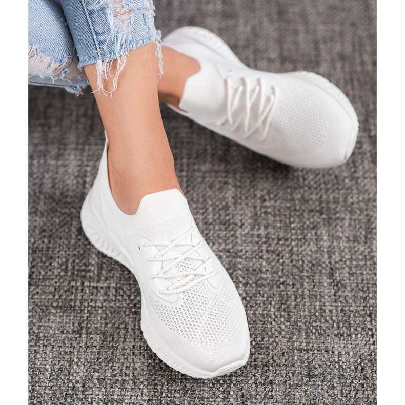 SHELOVET Pantofi sport casual alb 1
