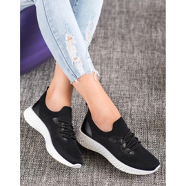 SHELOVET Pantofi sport casual negru 2