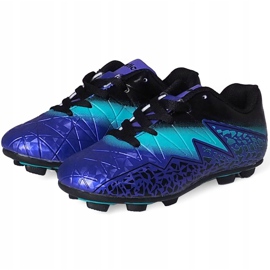 Ghete de fotbal Atletico Fg Jr XT2094-S77053 multicolor albastru 2