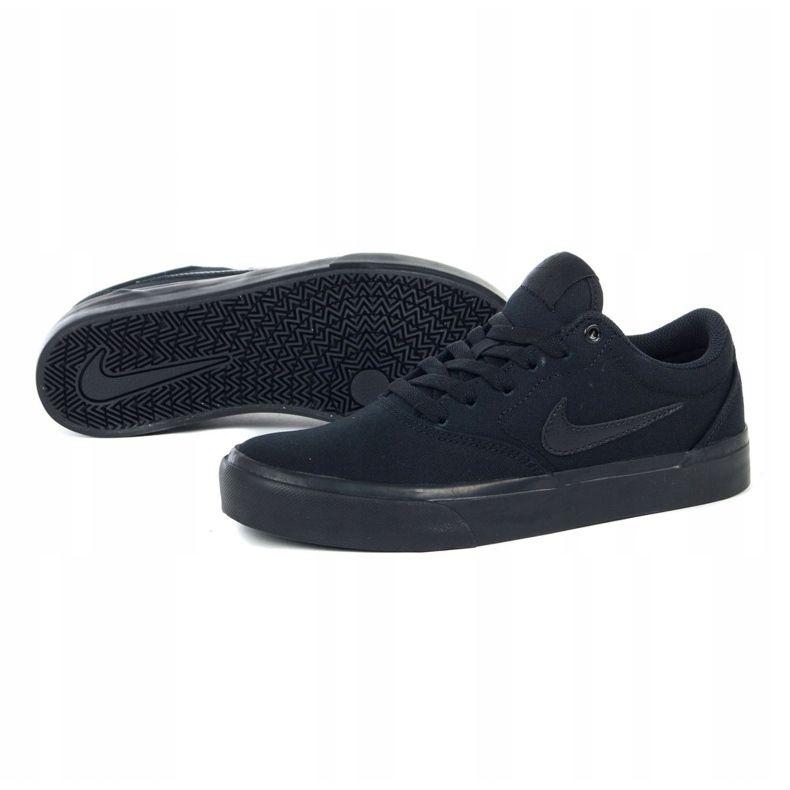 Pantofi Nike Sb Charge Cnvs Jr CQ0260-005 negru gri 1