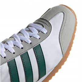 Pantofi Adidas Vs Jog M FX0091 alb gri verde 1