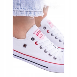 Adidasi Big star T274022 101 cu siret alb 4