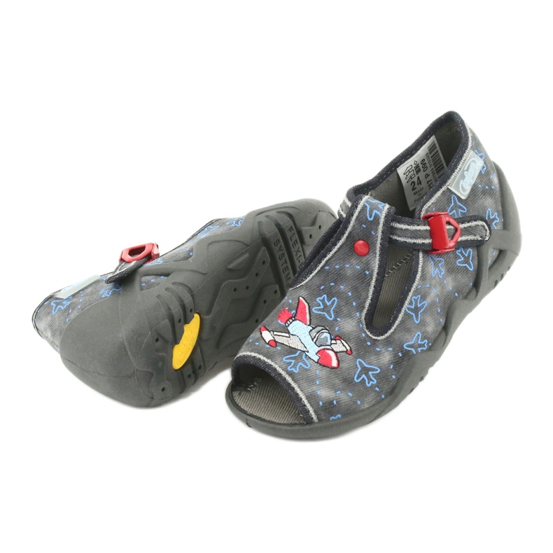 Încălțăminte pentru copii Befado 217P099 roșu albastru gri 5