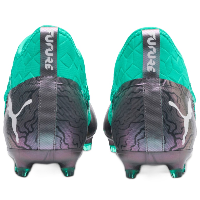 Ghete de fotbal Puma Future 2.3 Netfit Fg Ag Color Shift M 104832 01 verde 4
