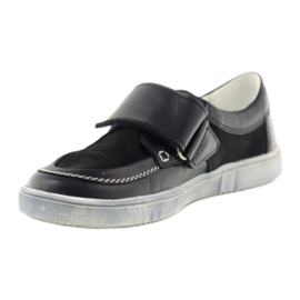 Încălțăminte sport din piele Bartek 28369 albastru 2