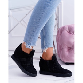 Adidași pentru femei Negru Lu Boo Paiete PinkSugar 2