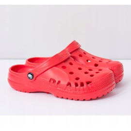 Flameshoes Papuci Eva cu lumină roșie pentru femei roșu 1