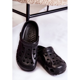 Flameshoes Papuci dama Black Light Eva negru 2