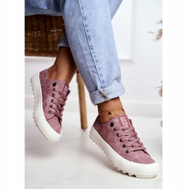 Adidași pentru femei Big Star Pink GG274111 roz 2