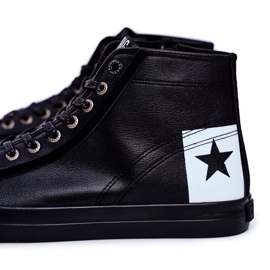 Adidași pentru bărbați Big Star Black EE174066 negru 2