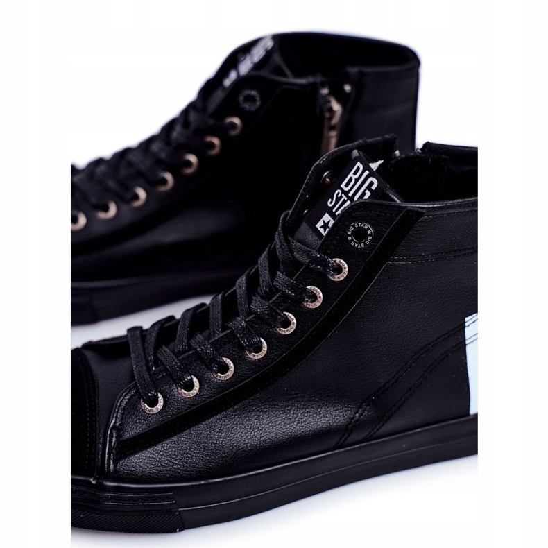 Adidași pentru bărbați Big Star Black EE174066 negru 1