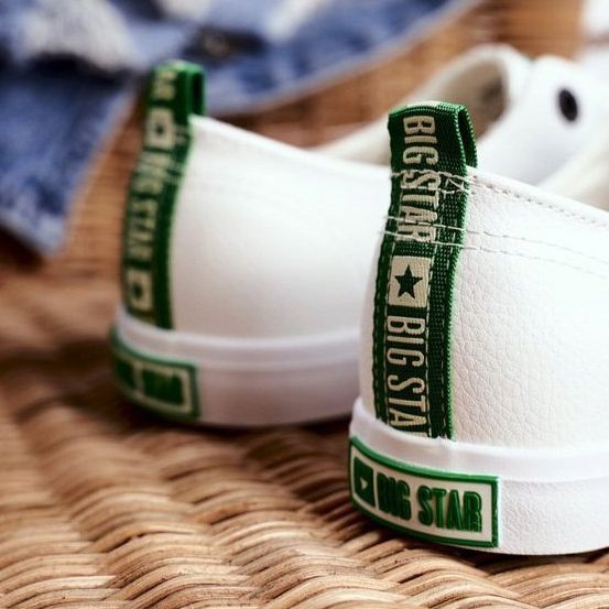 Adidași pentru femei Big Star White GG274006 alb 1