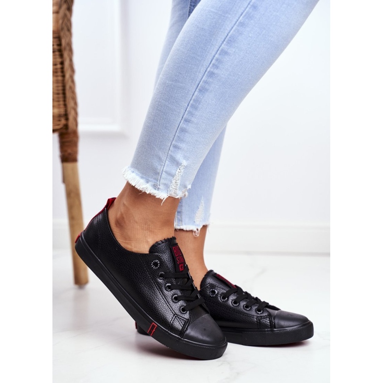 Adidași pentru femei Big Star Black GG274007 negru 1