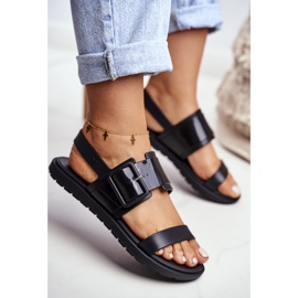 Sandale de damă Cauciuc parfumat ZAXY Negru DD285051 2