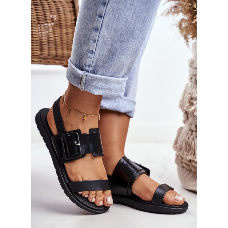 Sandale de damă Cauciuc parfumat ZAXY Negru DD285051 1