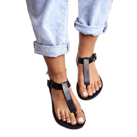 Sandale de cauciuc parfumate pentru femei ZAXY Negru DD285039 4