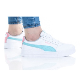 Puma Carina L Jr 370677 06 alb portocale 1