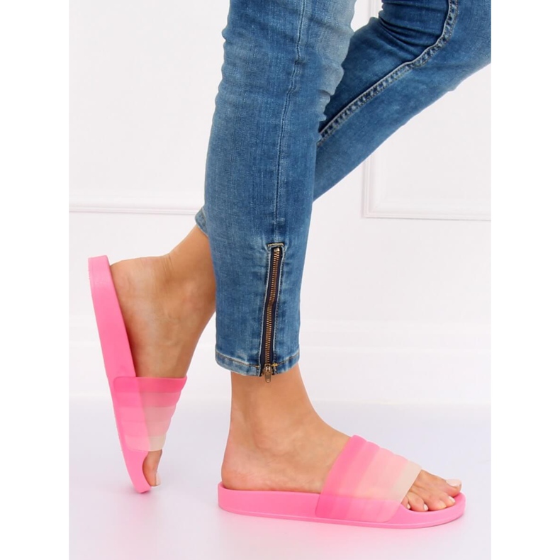 Pantofi roz pentru femei roz K-9183 Fuchsia 1