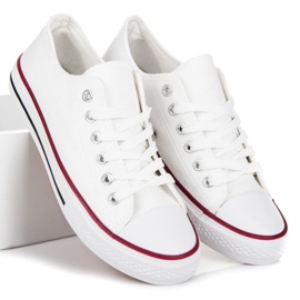 SHELOVET Adidași albi 1