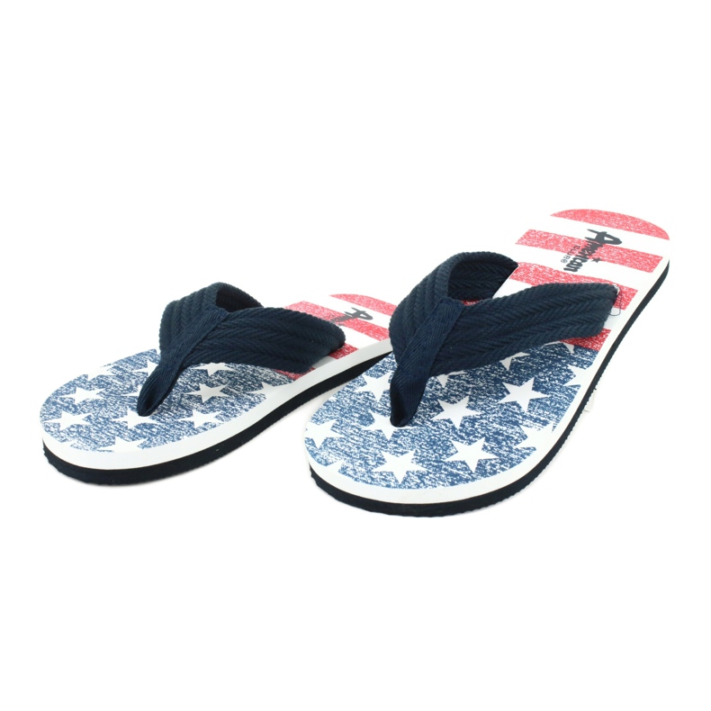 American Club Flip-flops americane din spumă ușoară JP05 albastru marin 2