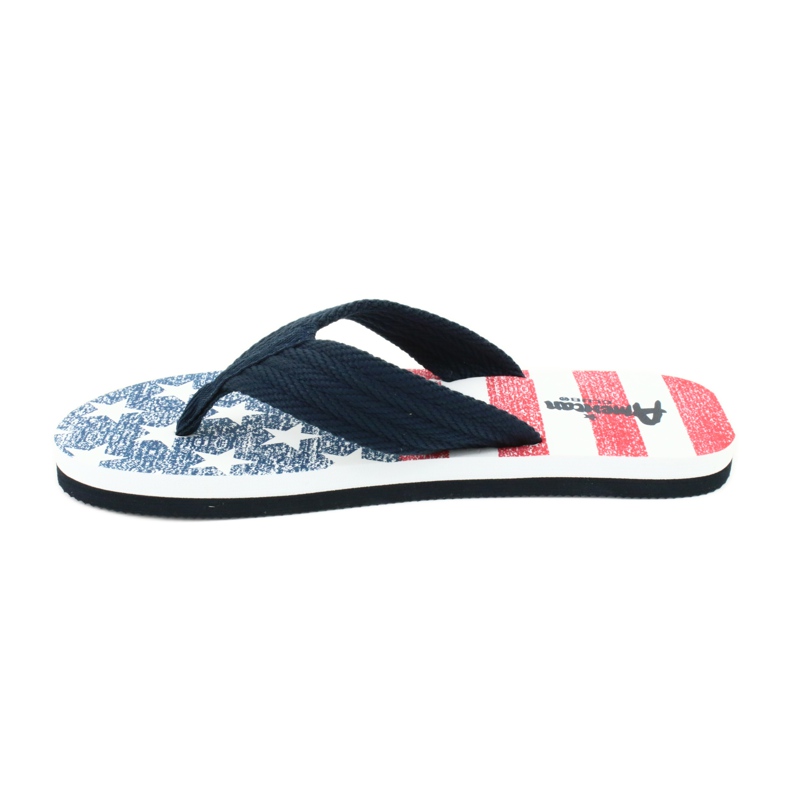 American Club Flip-flops americane din spumă ușoară JP05 albastru marin 1