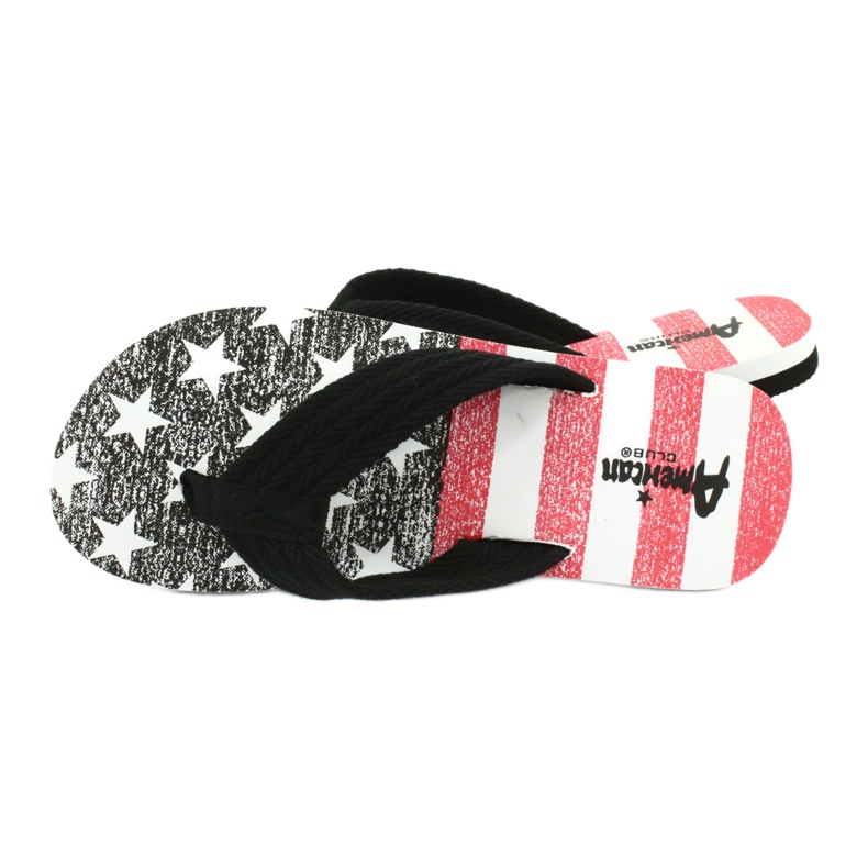American Club Flip-flops americane din spumă ușoară JP05 negru 3