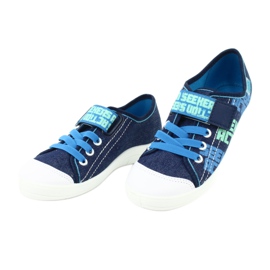 Încălțăminte pentru copii Befado 251Y139 albastru marin albastru multicolor 4